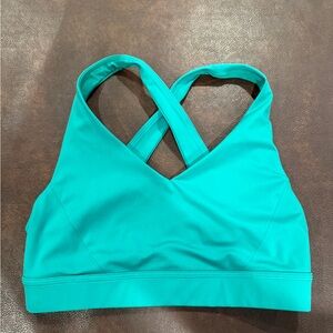 Green Lululemon Sports Bra Size 6